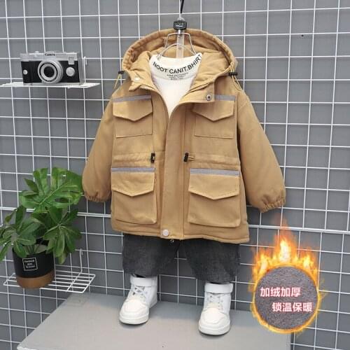 Luo Zhi Rui Warm Jackets For Boys