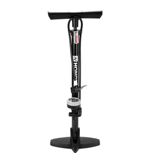 HOnOR Bicycle Floor Air Pump High Pressure Bike Tire Inflator Portable Home Use Car Motorcycle Basketball