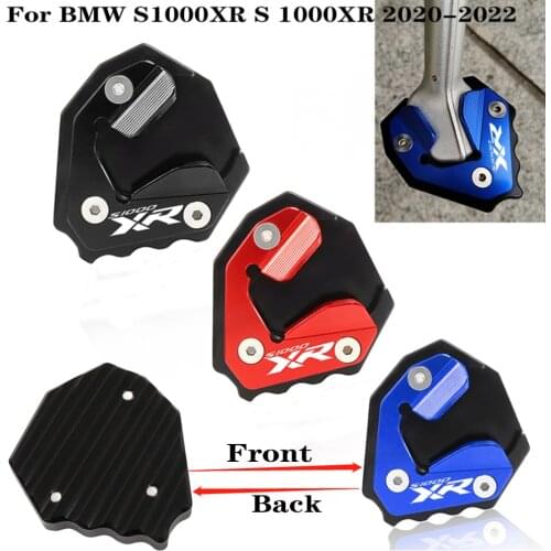 For BMW S1000XR S 1000XR S 1000 XR 2020-2022 Motorcycle CNC Kickstand Foot Side Stand Enlarge Extension Pad Support Accessories