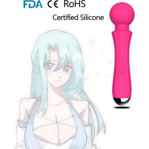 AV Vibrator Sex Toys 2020 New Powerful Silicone Wand Massager for Woman USB Magnetic Sex Shop for adults G Spot vibrating Dildo