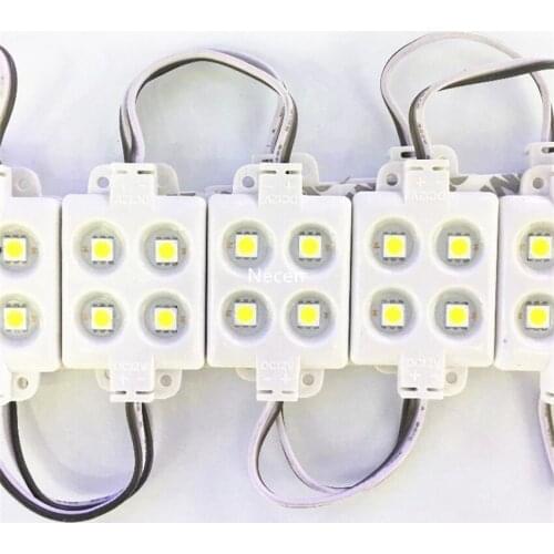 YANGMIN FREE Shipping LED light module injection DC12V SMD5050 4 LED wide emitting color RGB,WARM WHITE,COLD WHITE COLOR