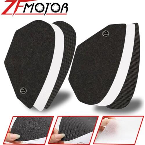 Protector Anti slip Fiber Tank Pad tank Side Traction Sticker For Kawasaki NINJA ZX-6R 636 ZX-6RR 600 ZX6R ZX ZZR 600 ZZR600