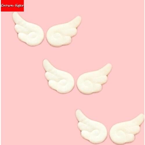 Anime sakura card captor Angel Wings plush Hair clip cosplay Sakura Girls women hair accessories Cute Plush hairpin accessories
