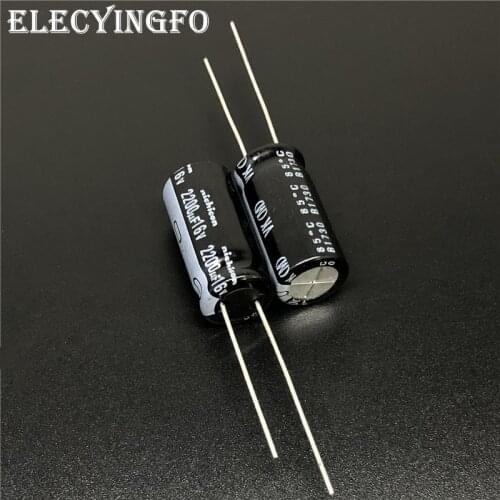 10Pcs/100Pcs 2200uF 16V NICHICON VK Series 10x20mm 16V2200uF High Quality Aluminum Electrolytic Capacitor