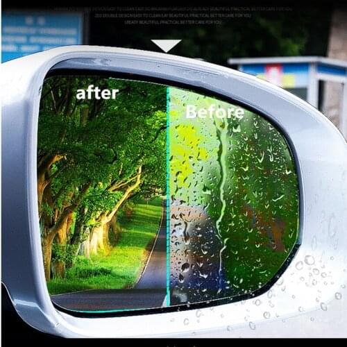 2pcs Car Motorcycle Rearview Mirror Rain Film Sticker Car Styling for ACURA mdx rdx tl tsx rl Chrysler 300c sebring Accessories