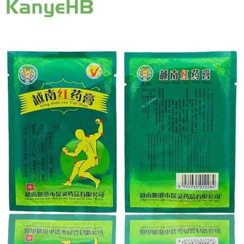 8pcs Vietnam Red Tiger Balm Pain Plaster Chinese Medical Body Neck Back Muscle Arthritis Massage Pain Relief Patch killer H004
