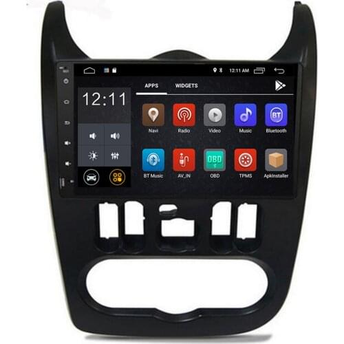 4GB 9" HD Android 10 Car Stereo For Renault Duster Dacia Logan Sandero Auto Radio FM GPS Navigation WiFi Backup Camera No DVD