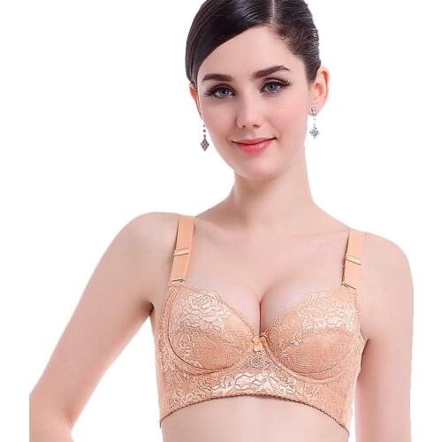 Sexy Women bra Large chest Cup Healthy women thin push up bra extra large cup women support bra for big breast women Sexy Bra