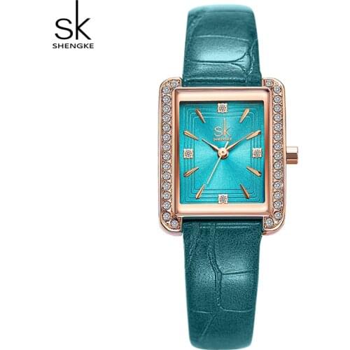 Womens Watches Square Leather Strap Watch Ladies Luxury Design Fashion Female Diamond Stainless Steel Wrist Watch for Women