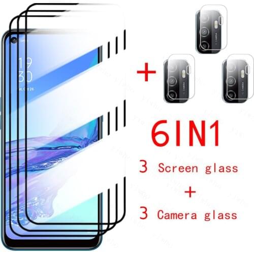 Case For OPPO A53S Screen protector Tempered glass For OPPO A53 S 5G A 53 53S OPPOA53 OPPOA53S 6.5inch Camera Protective glass