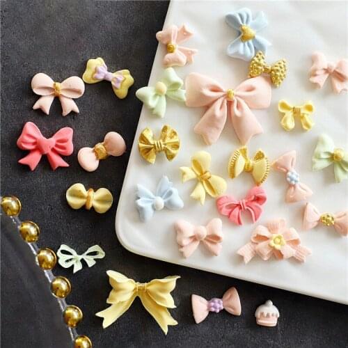 Mini Bow Bowknots Shape Cake Mold Chocolate Mold for the Kitchen Baking Cake Tool DIY Sugarcraft Biththday Party Cake Decoration
