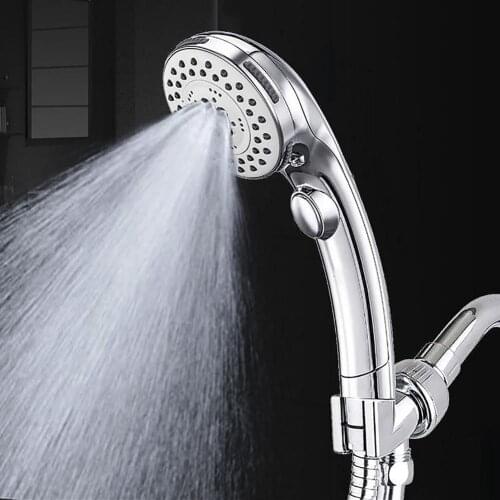 Hot Bathroom 5 Modes High Pressure SPA Shower Set Head High Pressure Water Saving Shower Head Bathroom Accessory