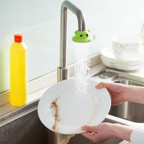 HobbyLane Faucet Sprayers Water Strainer 360 Degree Rotating Bathroom Kitchen Water Saving Faucet Head