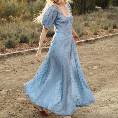 Синие летние платья Khalee Yose China At AliExpress