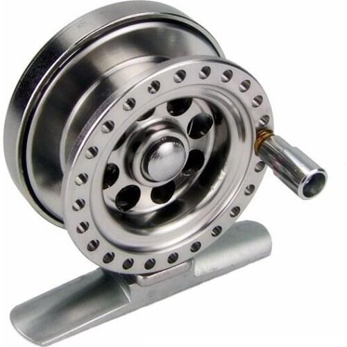 Mini Full metal ultra-light 50g Diameter 5cm ice fishing Reels wheel fly fishing reel Flying Fishing Reel Super wheel Portable