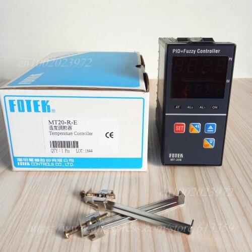 MT20-R-E MT-20E Relay Output FOTEK PID+Fuzzy Microcomputer Control Mode Temperature Controller New & Original 90-265VAC 48*96*80