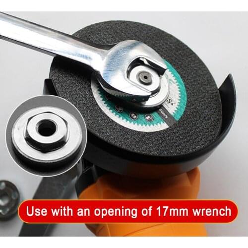 2Pcs Hex Nut Flange Nut Set Tools Power Replacement Modification Accessories For 100 Angle Grinder