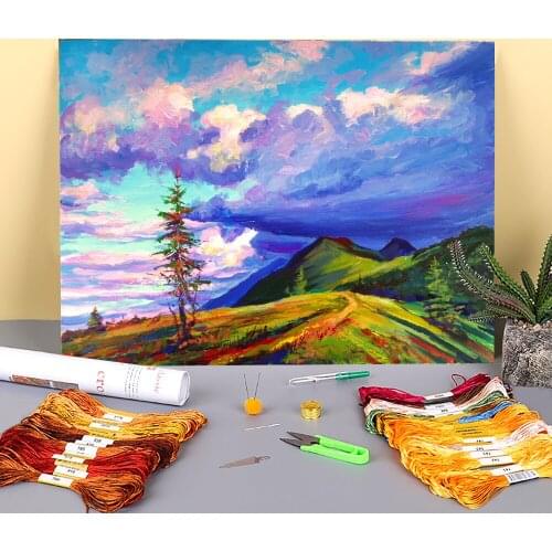 One Direction Diy Cross Stitch 11ct Kits Needlework Printed Canvas Cotton Thread ation Hot Sell Printed 11CT