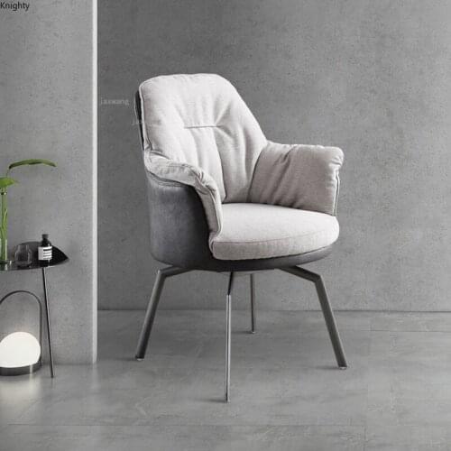 Executive Backrest Armrest Office Chairs Living Room Swivel Computer Chair for Home Furniture Student Dormitory Leisure Armchair