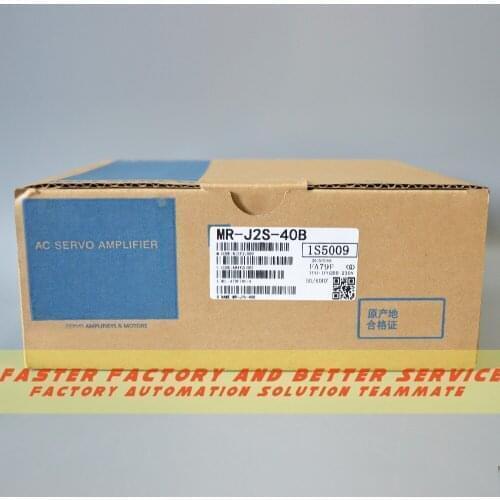 Original MR-J2S-40A MR-J2S-40B MR-J2S-60A MR-J2S-60B MR-J2S-70A MR-J2S-70B AC SERVO DRIVE In Stock