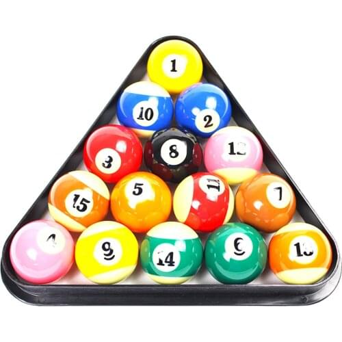 Plastic 8 Ball Pool Triangle Rack Billiard Table Standard Size Board Game Equipment Rack Accessory Snooker Sports Entertainment