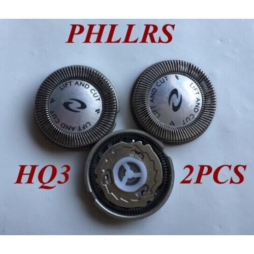 2PCS HQ3 replace head razor blade for philips hq4 hq55 hq56 electric shaver HQ3865 HQ3870 HQ442 HQ443 HQ444 HQ481 HQ482 HQ483