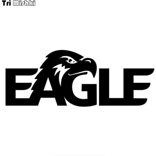 Tri Mishki HZX1303# special forces Golden eagle car sticker funny Vinyl Decals Motorcycle Accessories Stickers