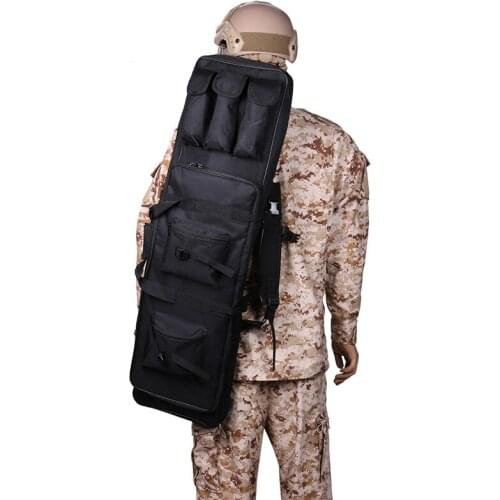 Outdoor Two Layer Fishing Bag Backpack 85-120CM Multi-pocket Fishing Rod Reel Bag Fishing Pole Tackle Bag Carry Cover Case Bag