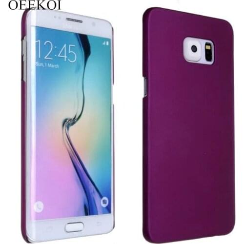 OEEKOI Ultra Thin Hard PC Matte Back Skin Pouch Case for Samsung Galaxy S6 Edge Plus Phone Bags