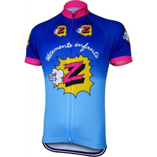 Cycling jersey men short sleeve team bicycle clothing retro ciclismo ropa bike wear clothes