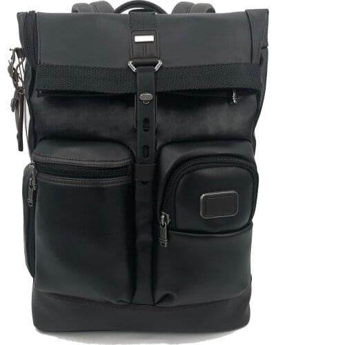 Genuine Leather Vintage Backpack Men Laptop Backpacks School Bags 15.6 Inch Notebook Backpack Travel Waterproof Business Bag