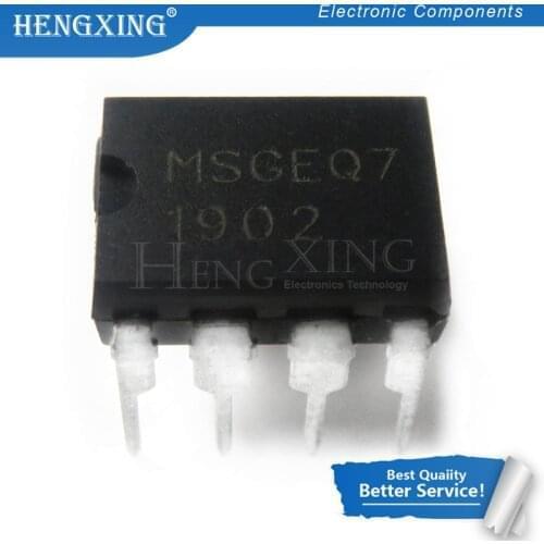 2pcs/lot MSGEQ7 Band Graphic Equalizer IC MIXED DIP-8 Best selling In Stock