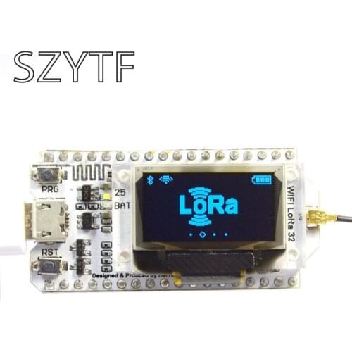 868MHz/915MHz LoRa ESP32 Oled Wifi SX1276 Module IOT with Antenna For Arduino Electronic Pcb New Version
