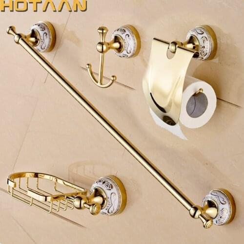 Free shipping,Stainless Steel + ceramic Bathroom Accessories ,Paper Holder,Towel Bar,Towel Ring,bathroom sets,YT-10200-A