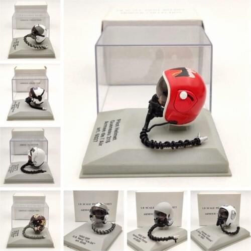 CDC Armour 1:8 Scale Pilot Helmet HGU 26P/33P/55P/MK 10/Gueneau 316/APH 6B Diecast Models Auto Toys Collection Gift