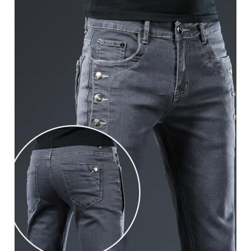 CHOLYL Men's Skinny Jeans