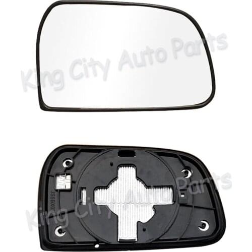For Hyundai Tucson 2005 2006 2007 With heating Side Rearview mirror glass Outside Rear view Mirror Glass white Lens