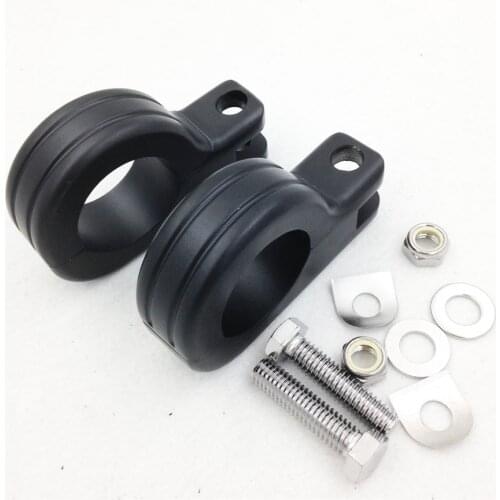 1.5" / 38mm Engine Guard Foot Peg Clamp For Honda GoldWing GL1800 GL1500 GL1100 Magna Shadow VT 750C ACE VLX600 Motorcycle parts