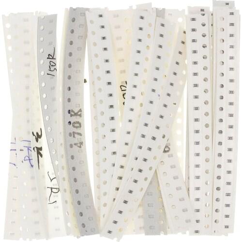 0603 SMD Resistor Kit Assorted Kit 1ohm-1M ohm 1% 33valuesX 20pcs=660pcs Sample Kit Electronic components