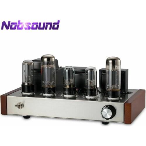 Nobsound Latest Retro 6L6 Vacuum Tube Power Amplifier Integrated Class A HiFi Stereo Audio Amp