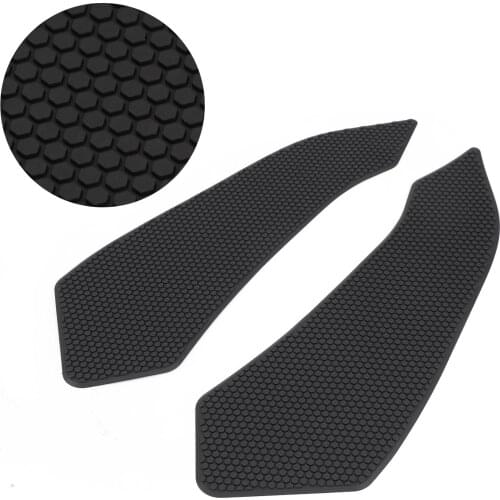 Areyourshop Pair Tank Protector Side Tankpad Fit For Multistrada Enduro 1200 2016 2017 2018 Rubber Motorcycle Parts
