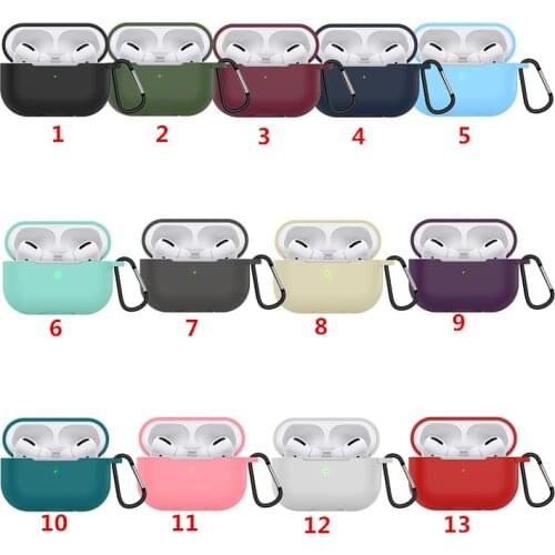 Silicone Case For Airpods Pro Case For Airpods Wireless Bluetooth headsets Charger Case for AirPods pro 3
