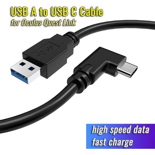 USB C Cable for Oculus Quest Link Cable High Speed Data Transfer & Fast Charging Cable Compatible for Oculus Quest & Gaming PC