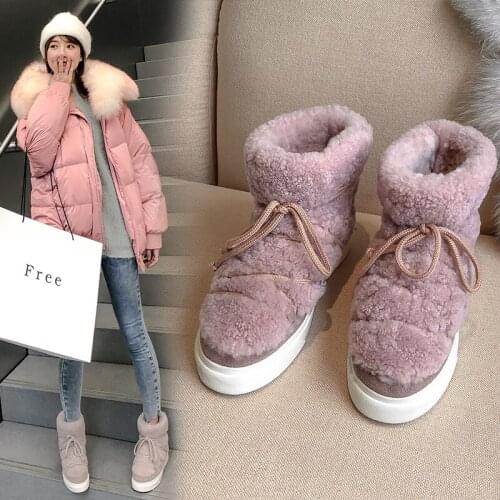 Bottes femme new winter shoes womens snow boots keep warm ankle boots women botas mujer