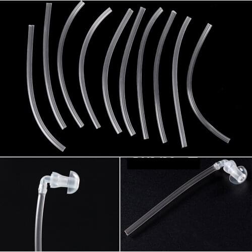 1pcs New Hearing Aid Earmold Tube Tubing PVC Transparent Tubing Tube For Earmoulds DIY Earphones
