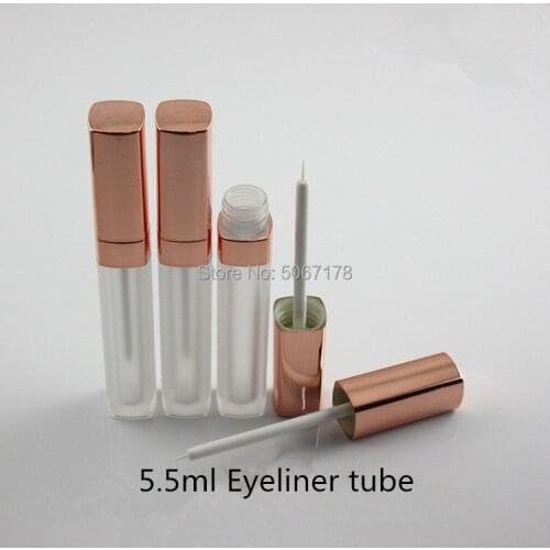 10/30/50pcs Matte Empty Eyelashes Tube Mascara Tube Eyeliner Vials/Container Refillable Bottles Makeup Tool Accessories