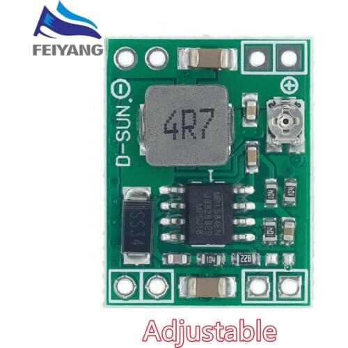 10PCS MP1584EN Ultra-small Size DC-DC Step-down Power Supply Module 3A Adjustable Step-down Module Super LM2596