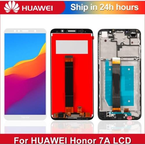 2018 New 5.45‘’ Original LCD for Huawei Honor 7A dua-l22 DUA-LX2 LCD Display Touch Screen Digitizer Assembly With frame