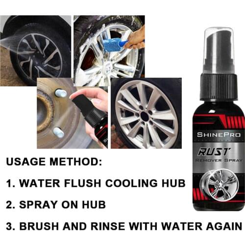 30ML Powerful Rust Remover for Automobile Wheel Hub All-Purpose Rust Cleaner Spray Derusting Spray Car Maintenance Dropshipping