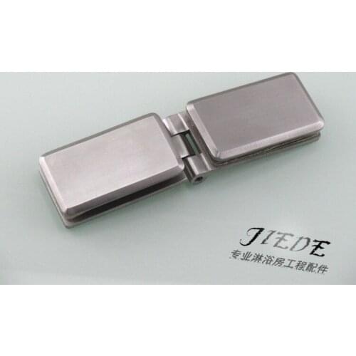 304 stainless steel glass door clip bathroom shower room partition free glass hinge clip solid glass hinge